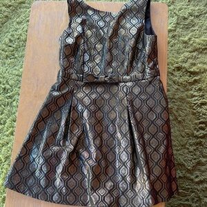 Modcloth retro sparkle dress with matching jacket.